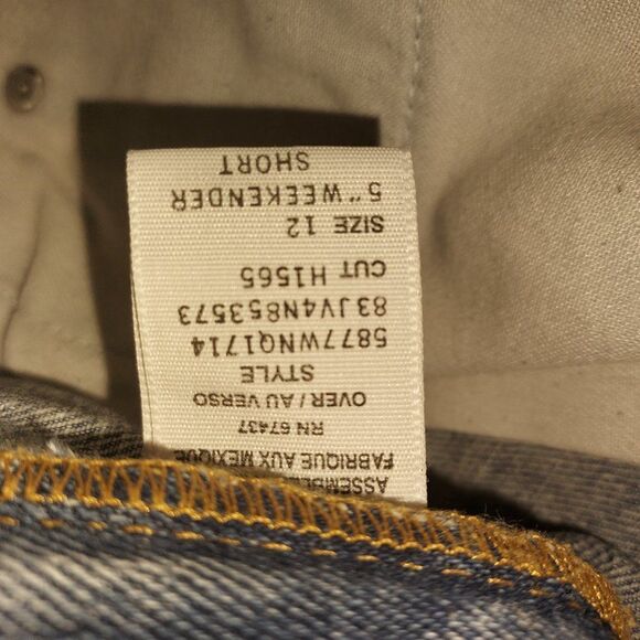 Ralph Lauren Polo Jeans Denim Weekender Shorts 12 - Picture 8 of 8